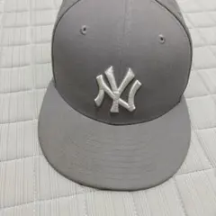 New Era 59FIFTY NY Yankees キャップ グレー