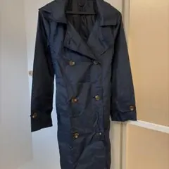 w.p.c ネイビー トレンチレインコート　フリーサイズ（9-11号）のサムネイル