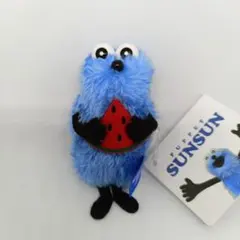 パペットスンスン ぬいぐるみマスコット スイカ