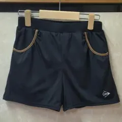 DUNLOP ブラックハーフパンツ Mサイズ