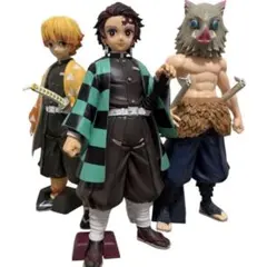 鬼滅の刃 Grandista 炭治郎、善逸、嘴平伊之助 フィギュア3種セット