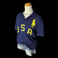 Polo Ralph Lauren ネイビー ポロシャツ M