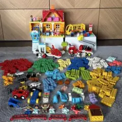 おまけ大量 LEGO DUPLOデュプロのまち #10969 #10961基礎板