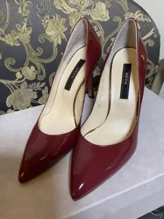美脚効果抜群MEDA エナメルパンプス新品