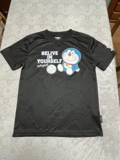 s.a.gear Doraemon バレーボール用シャツ ブラック Sサイズ