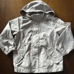 GUキッズ フード付きジャケット ベージュのサムネイル