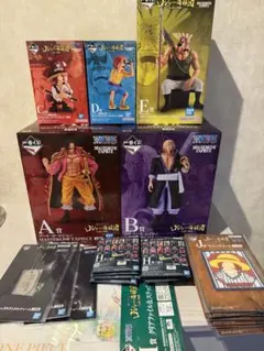 ONEPIECE 一番くじ　ロジャー海賊団　A,B,C,D,E賞+下位賞