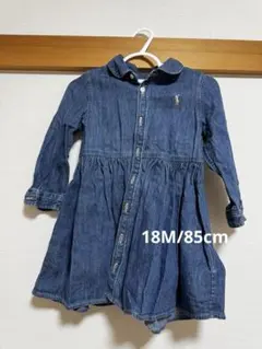 Ralph Lauren ベビー デニム ワンピース ブルマ 18M 85cm