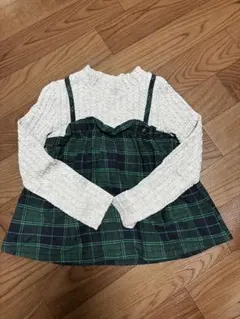 レイヤードデザイン長袖カットソー