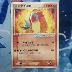 エンテイex 構築済みデッキ マグマ団ハーフデッキW 001/033