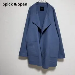 ゆいぴー様専用　　ウールノーカラーミドル丈コート　ダブルフェイス　リバー