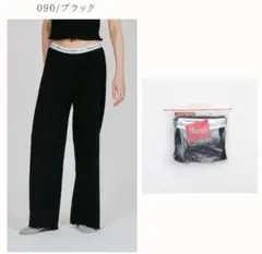 Hanes ヘインズ dodo originalsロングワイドパンツ