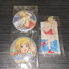八宮めぐる アクリルスタンド+缶バッジ2個バッジWEGO
