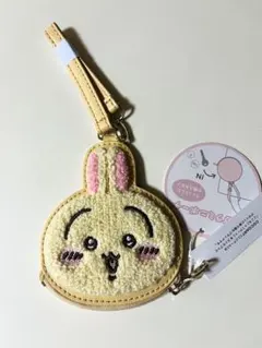 新品タグ付き　ちいかわ おかおサガラミニポーチ うさぎ