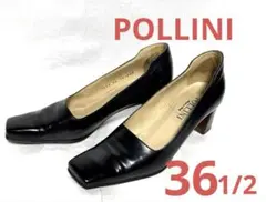 POLLINI ポリーニ ブラック パンプスのサムネイル