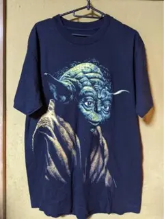 ヨーダ グラフィック Tシャツ ブラック