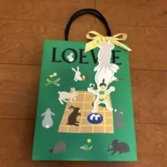 LOEWE イラスト付きショッパー