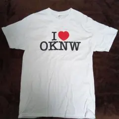 I LOVE OKNW 半袖Tシャツ 沖縄Tシャツ　アイラブ沖縄