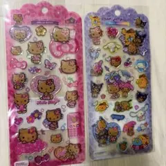 正規品 ドロップジュエリーシール♡キティ日焼けサマー、日焼けギャル 2枚セット