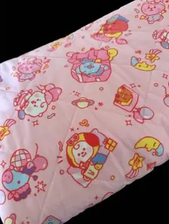 BTS BT21 シングル 敷パッド しまむら ピンク シングルのサムネイル