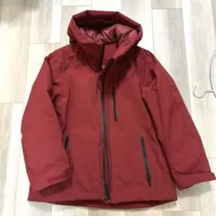 ユニクロ ダウンジャケット レッド ダウン90%