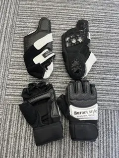 Burnesstyle グローブ　シューズ　セット　Mサイズ　キックボクシング バーネススタイル シューズ＆グローブセット Mサイズ