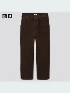 【未使用品】 UNIQLO U コーデュロイワイドワークパンツ 76