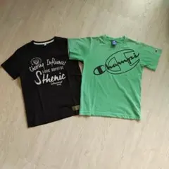 Champion 緑色 Tシャツ 150