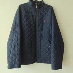 【ボーイズ服】ラルフローレン キルティング ジャケット ネイビー XL 170