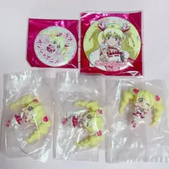 アイカツ DMMスクラッチ くじ 虹野ゆめ アクリルスタンド 缶バッジ アイカツ！シリーズ DMMスクラッチくじ 虹野ゆめ 缶バッジ アクスタ