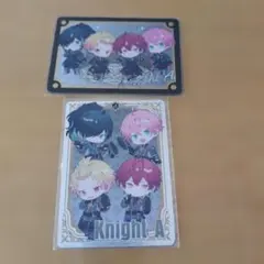 騎士A トレーディングカード 4人