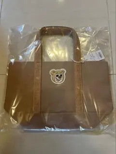 フェイラー オールドテディ ワッペントートバッグ L 小 ベージュ