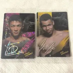 RIZINウエハース 萩原 京平 エドポロキング サインカード 萩原京平