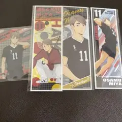 ハイキュー　ロングステッカー　カード　セット売り