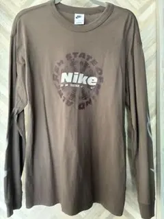 NIKE 長袖カットソー ブラウン M