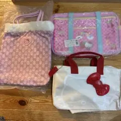 HELLO KITTY バッグ 3個セット
