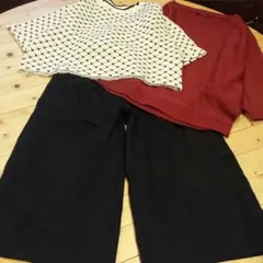 ローリーズファーム ガウチョパンツ & ニット 3点セット (*^^*)