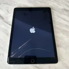iPad Air2 システム15.8.3 16GBグレー 本体 画面ひび割れあり