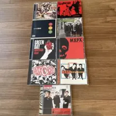 パンクロック CD コレクション　9枚