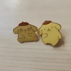 ポムポムプリン ピンバッジ 2個セット