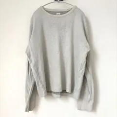 GAP【M】 メッシュ ロングスリーブ Tシャツ メンズ グレーのサムネイル