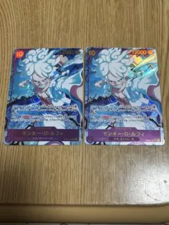 ONE PIECE カードゲーム モンキー・D・ルフィ　ニカ　シークレット　2枚