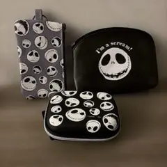 ジャック・スケリントン ポーチ 3点セット