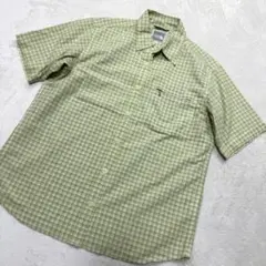 THE NORTH FACE チェックシャツ　グリーン　Sサイズのサムネイル
