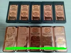 Germania Mint社 999.9 銅製バー 1000g 6個セット - メルカリ