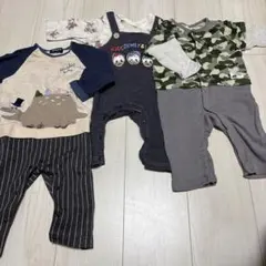 ベビー服 ロンパース カバーオール 3点セット