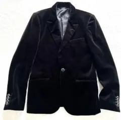 semantic design Y2K BLACK ベロアジャケット