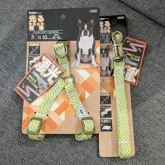 新品　Petio　光るやわらか胴輪　引きひも　2点セット　Sサイズのサムネイル