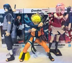 NARUTO Grandista フィギュア3体セット ナルト イタチ サクラ