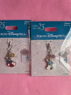 シー25周年 スパークリング・ジュビリー チャーム　ダッフィーシェリーメイ　2個